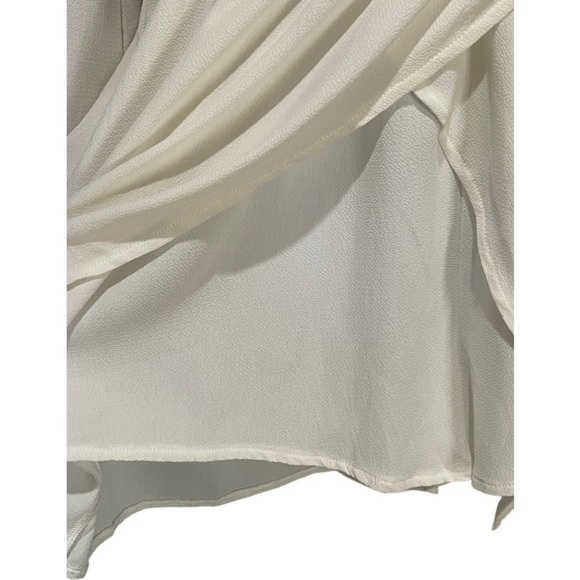 Sabo Skirt Plunge Cut Out Romper Playsuit Ivory Size M - Picture 9 of 11